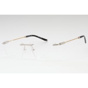NWT Charriol PC75063-C02 58mm Shiny Silver Eyeglasses